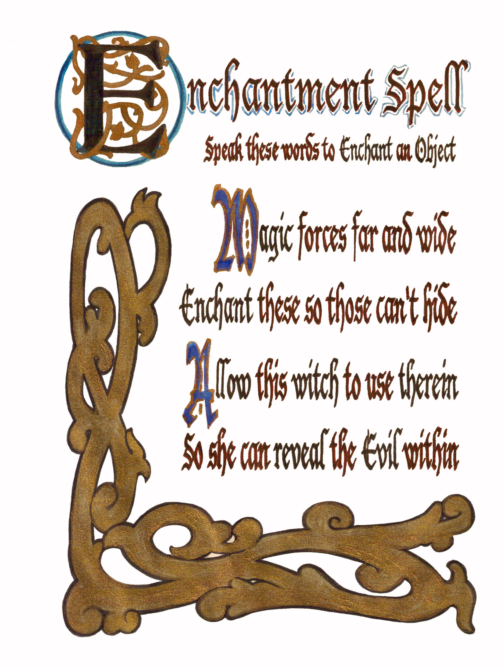 Enchantment spell Charmed pages Wiki Fandom powered by Wikia