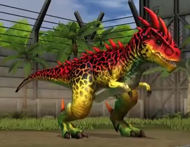 jurassic world dino escape allosaurus