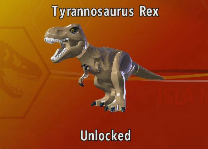 Tyrannosaurus rex/LEGO Jurassic Park wiki FANDOM powered by Wikia