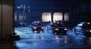 Police cars