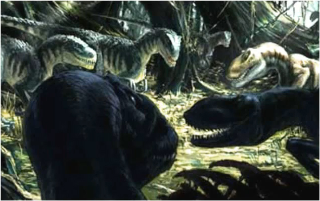 dinosaurs from king kong