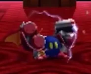 Meta Knight unmasked in Kirby Planet Robobot