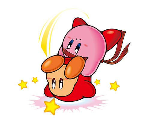 Kirby`s Adventure Stage Sticker (2) Orange Ocean (VS Meta Knight