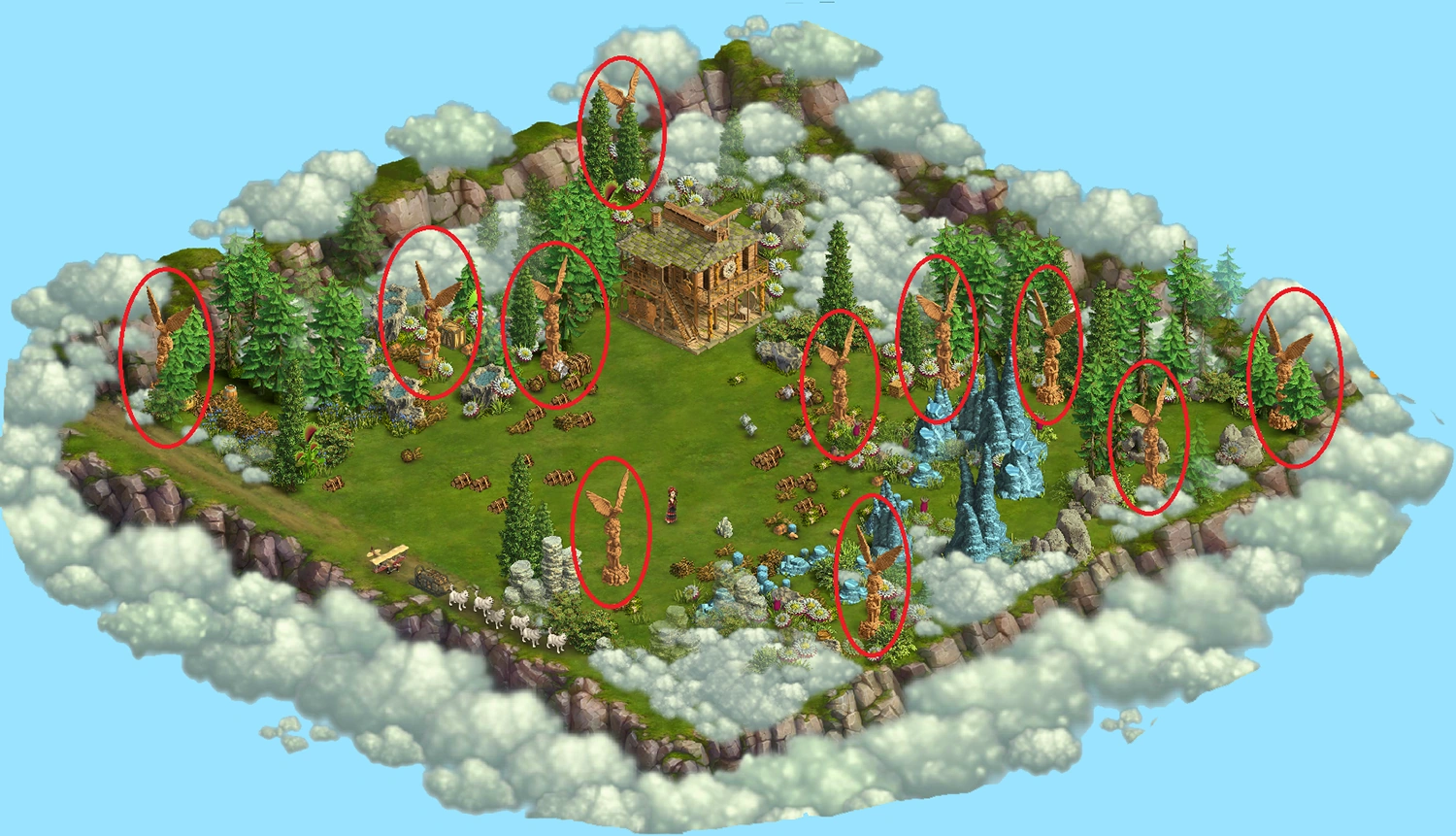 Image Eagle totem locations.png Klondike The Lost Expedition Wiki