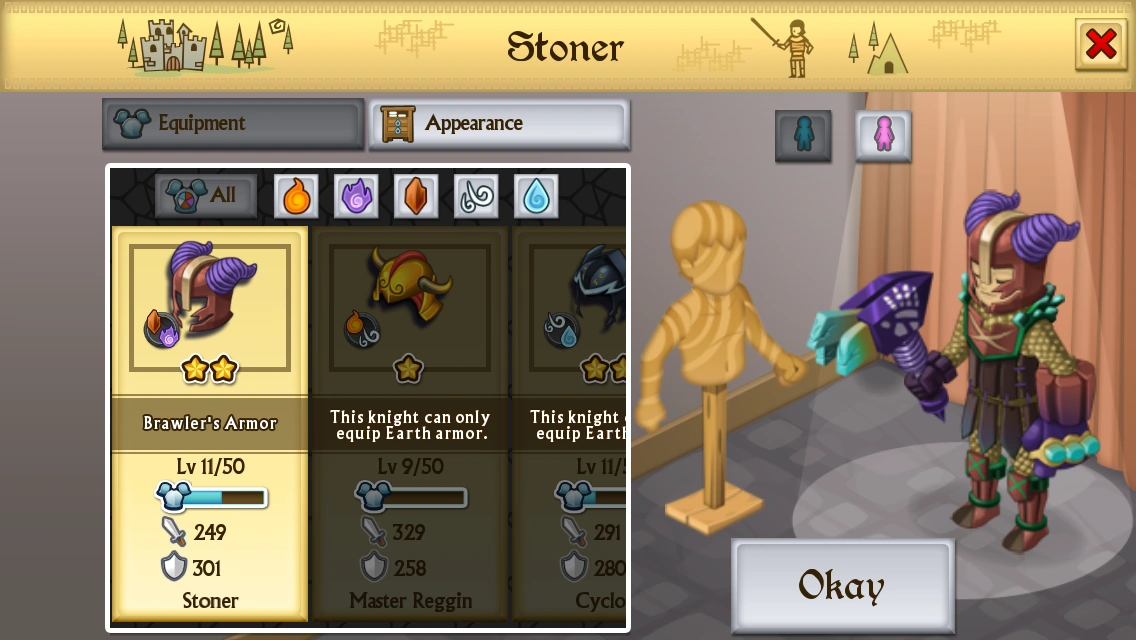 Brawler's Armor Knights and Dragons Wiki Fandom powered by Wikia