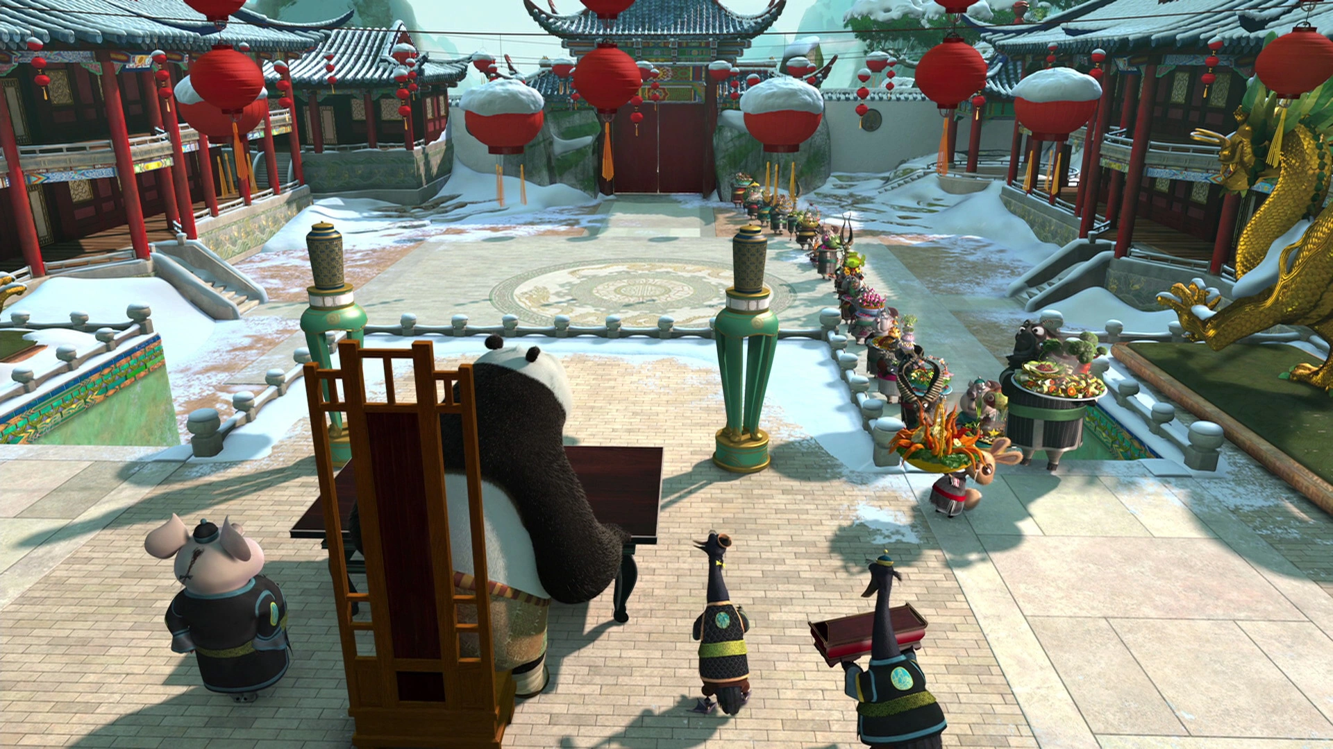 Image - Jade-palace-arena-winter.png | Kung Fu Panda Wiki | Fandom