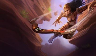 Sivir HuntressSkin old