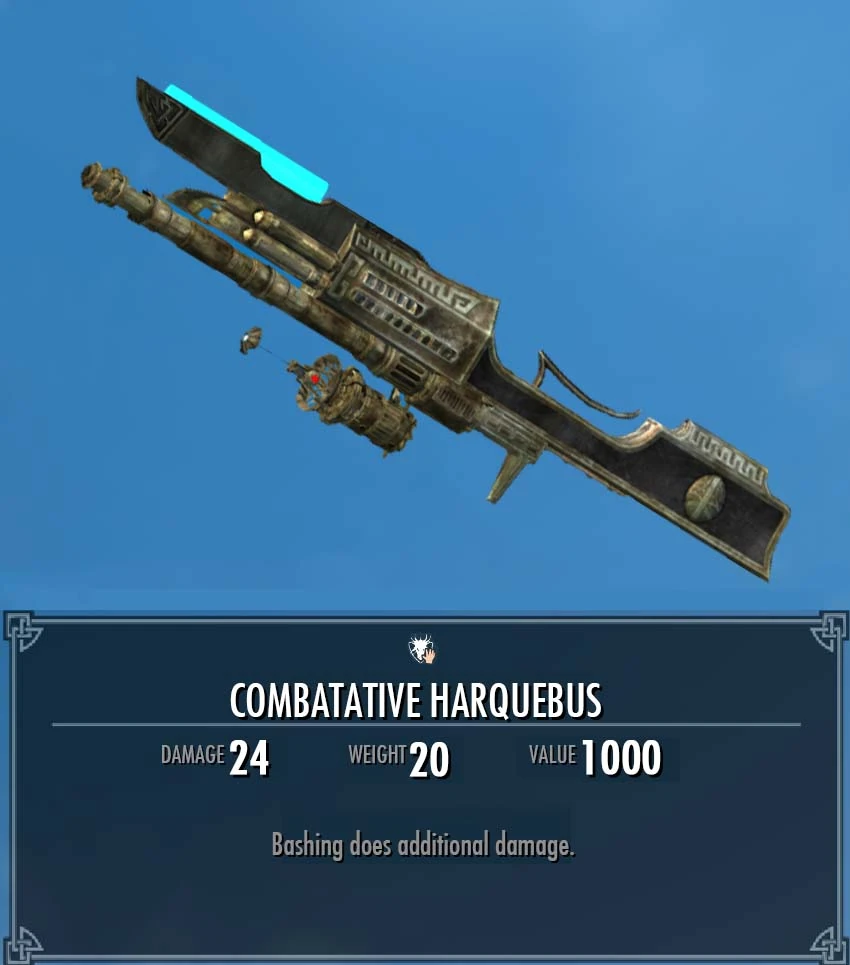 Combative Harquebus | Legacy of the Dragonborn | FANDOM powered by Wikia