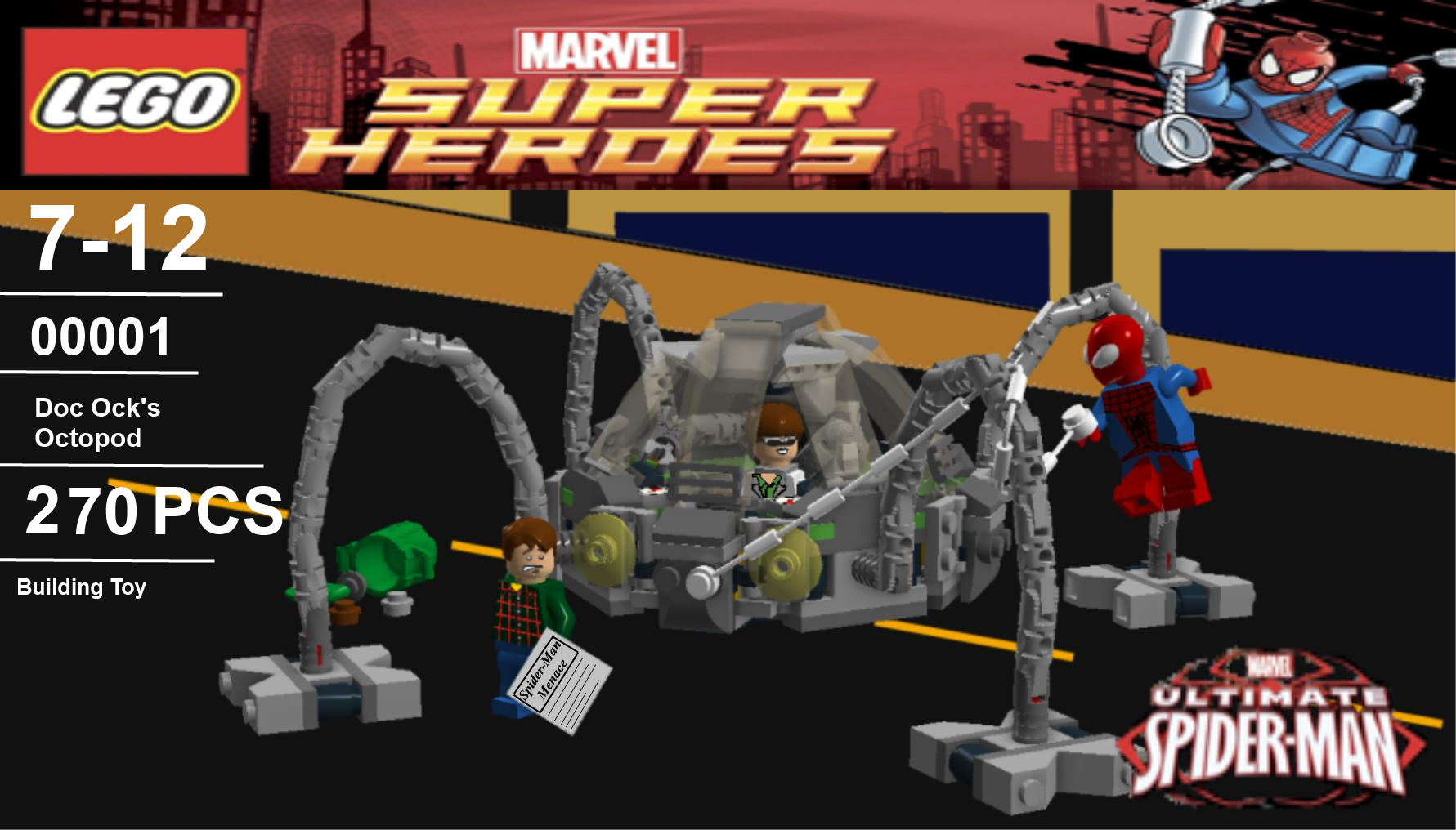 custom lego doc ock arms