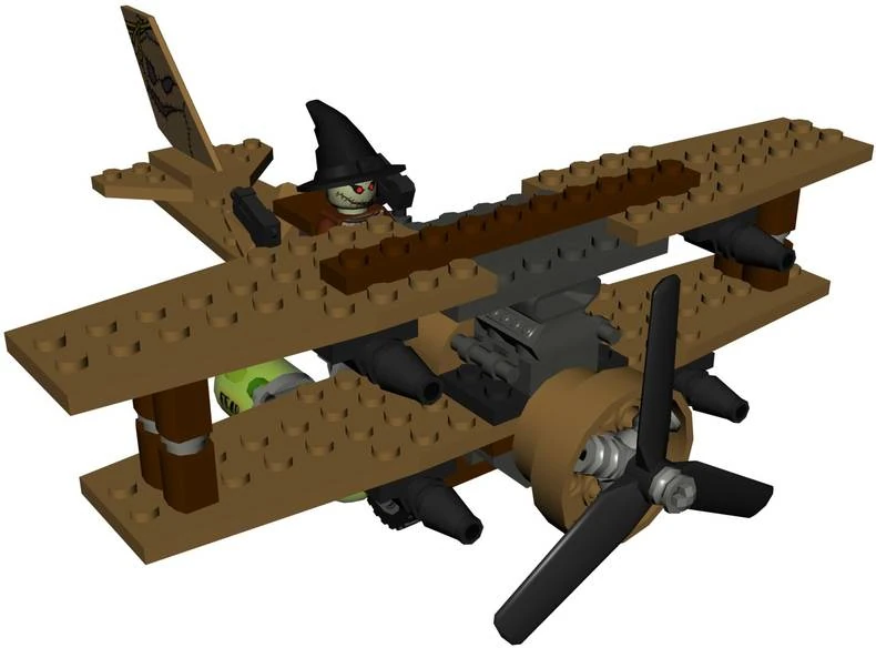 The Scarecrow's Biplane LEGO Batman Wiki FANDOM