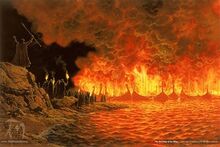 Burning ships