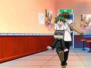 Ueki stuck behind Suzuki