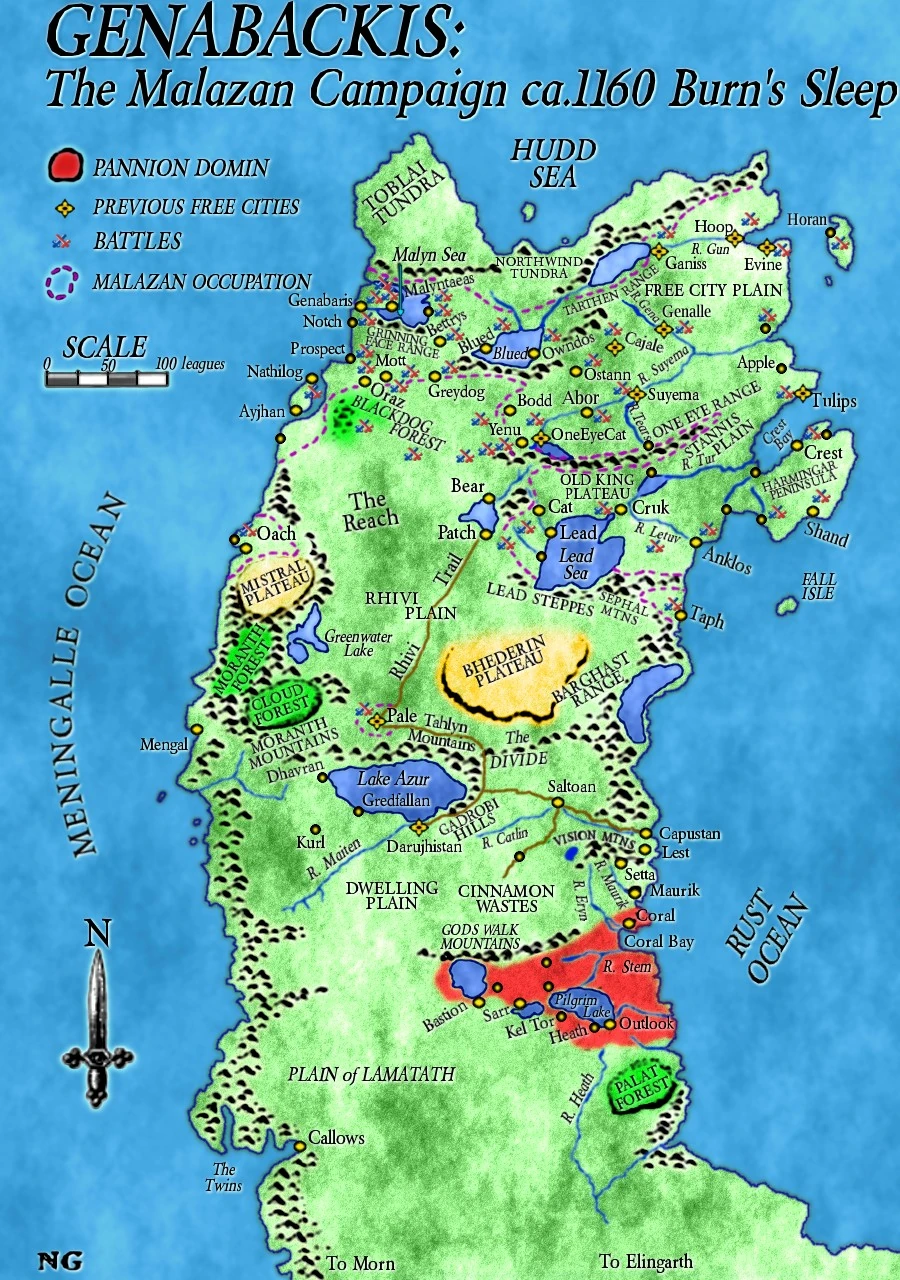 Genabackis | Malazan Wiki | FANDOM powered by Wikia