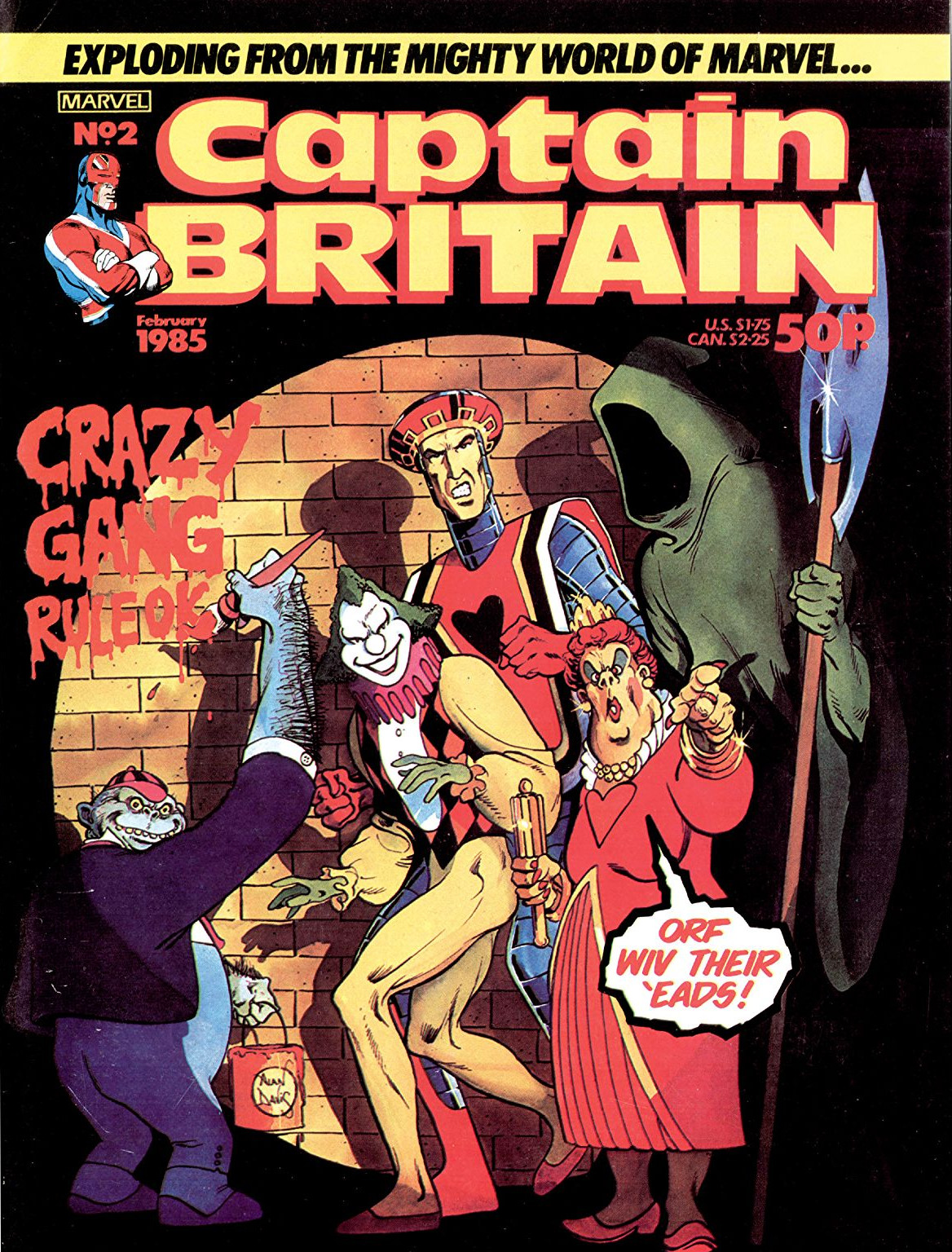 Captain Britain Vol 2 2 Marvel Database FANDOM powered by Wikia