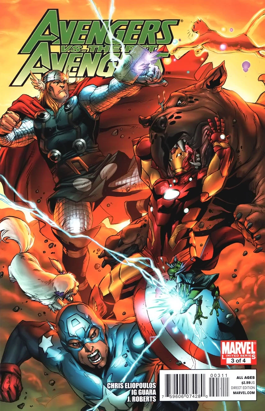 Avengers vs. Pet Avengers Vol 1 3 Marvel Database Fandom powered by