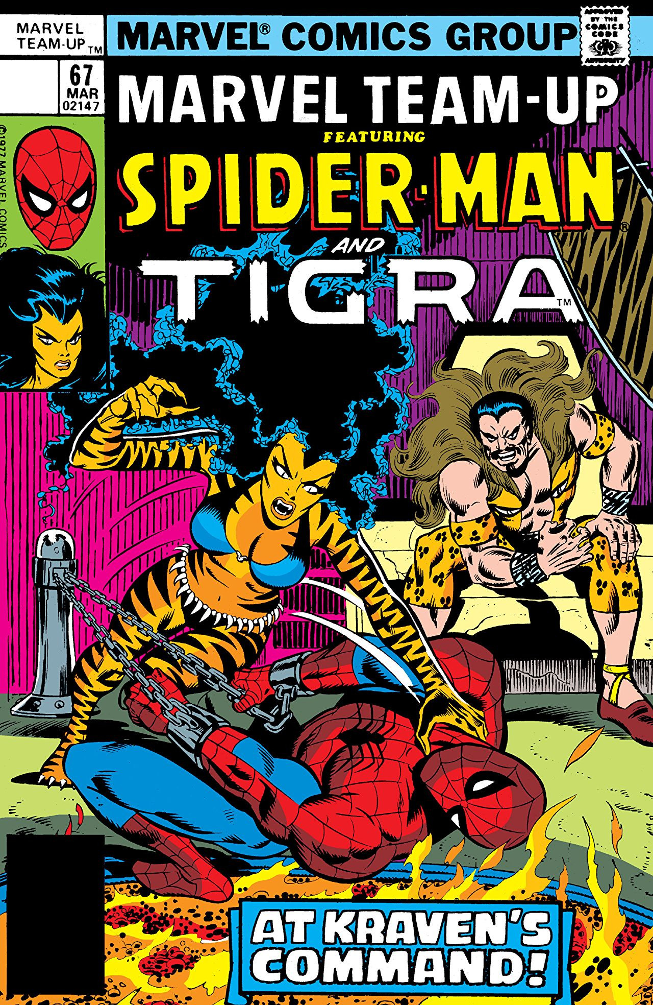 Image result for marvel team up tigra