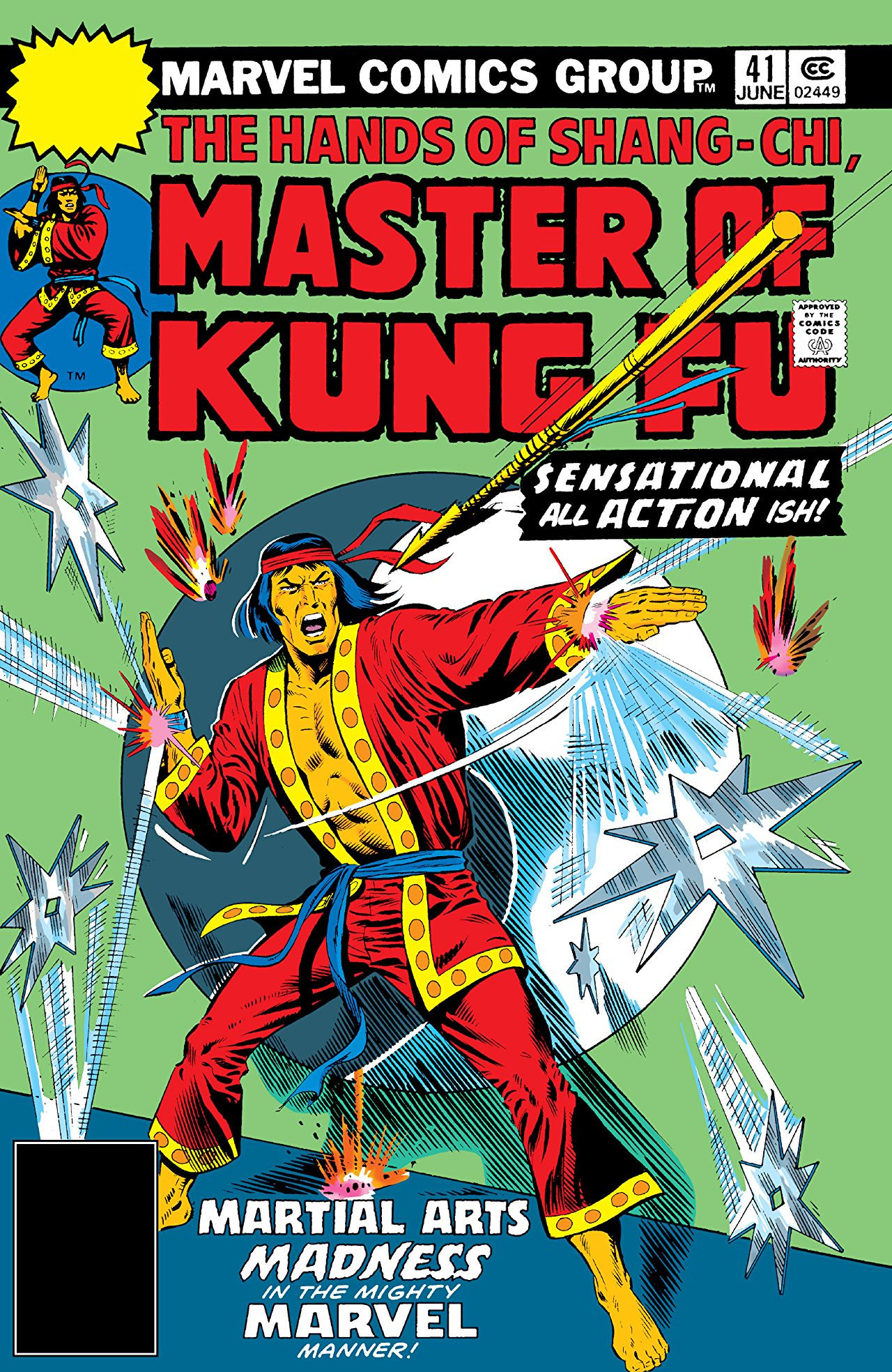 master of kung fu first appearance