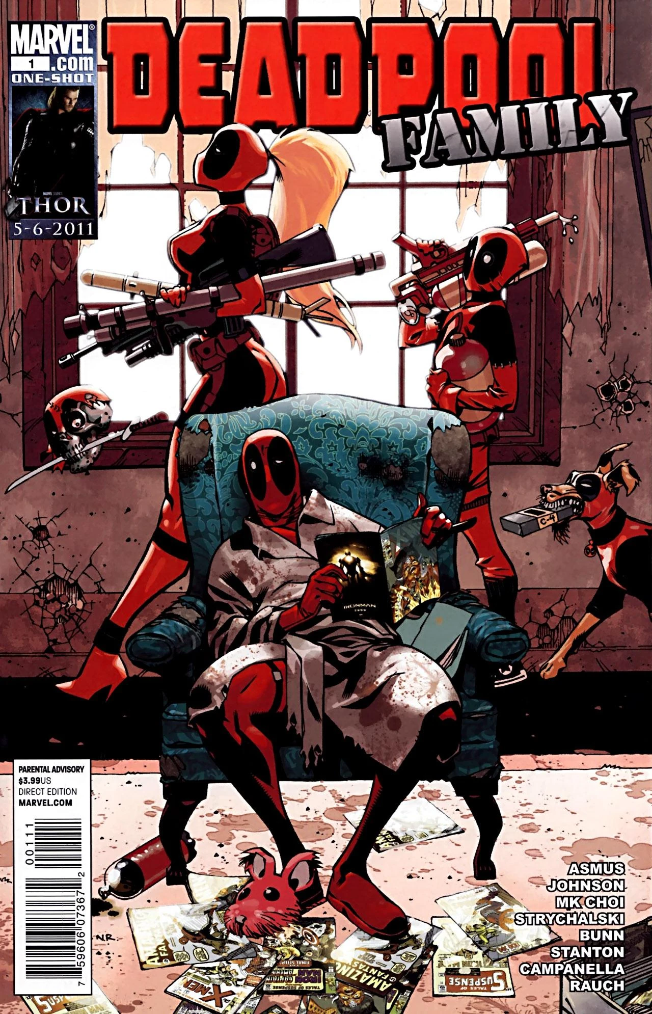 Deadpool Family Vol 1 1 | Marvel Database | Fandom powered by Wikia