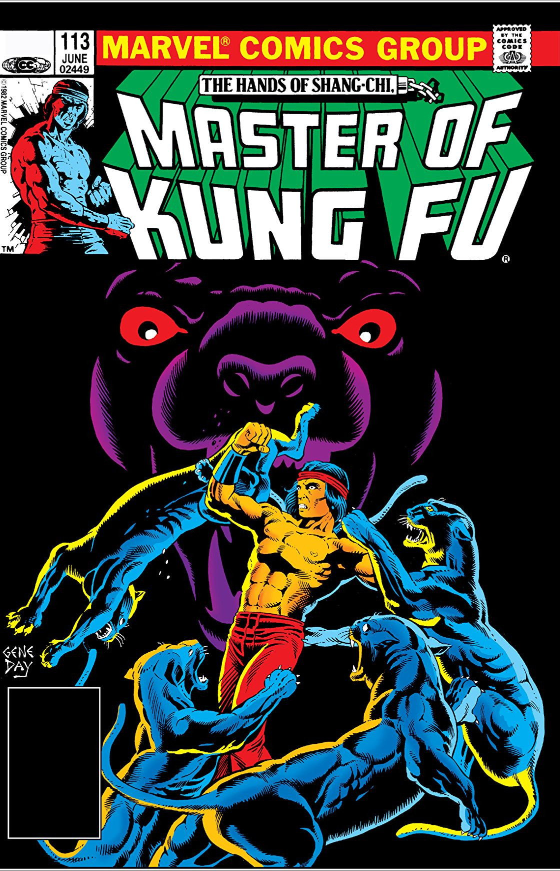 master of kung fu first appearance