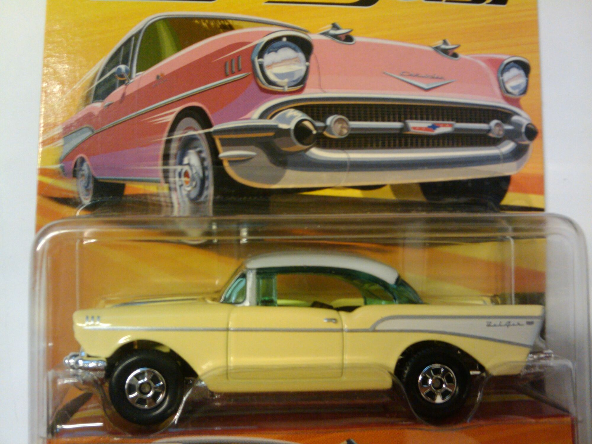 Image Superfast 1957 Chevy Bel Air Yellow Jpg Matchbox