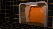 Holodeck Zugang der USS Enterprise