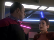 Sisko will über ein Shuttle für Kira nachdenken