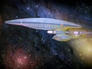 USS Enterprise-D Gemälde