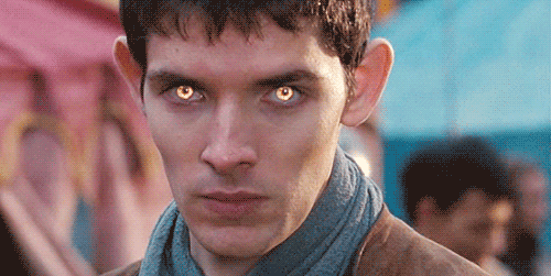 Image result for merlin magic gif