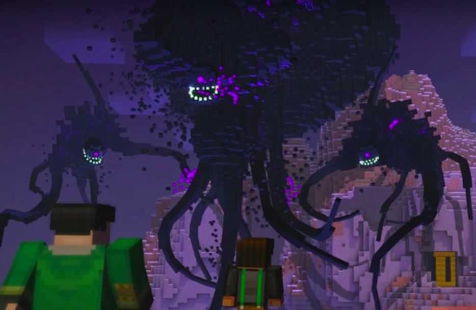 Minecraft one command block- Wither Storm boss battle (From Minecraft Story  Mode) Minecraft Map