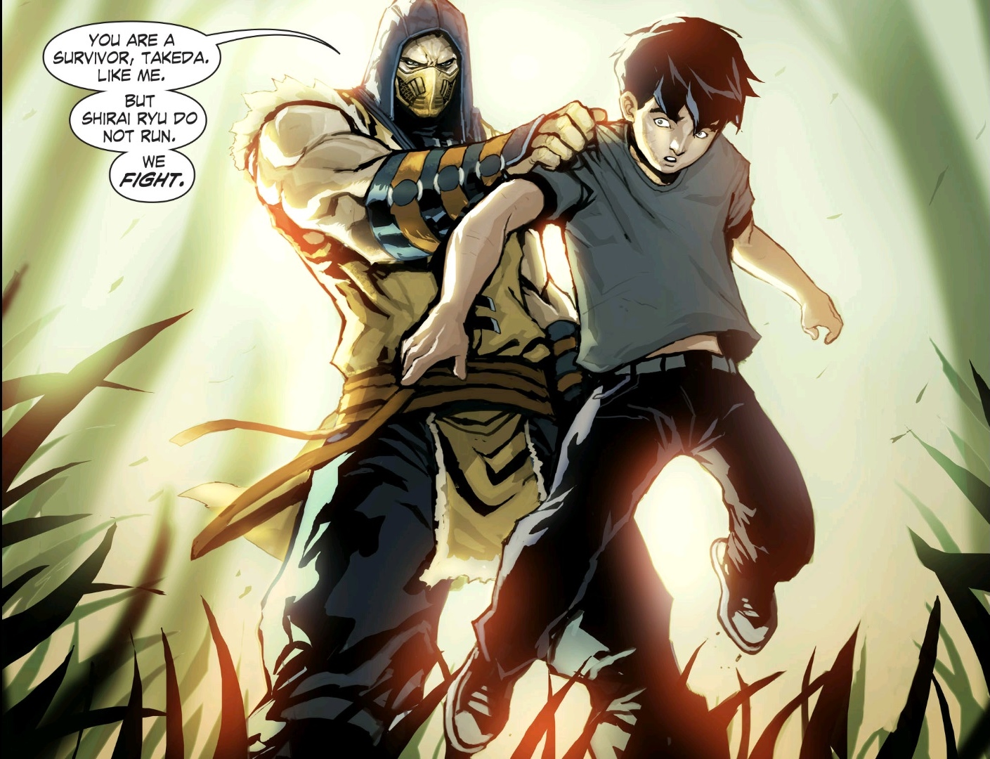 Image Scorpion And Takeda jpg Mortal Kombat Wiki Fandom Powered image-scorpion-and-takeda-jpg-mortal-kombat-wiki-fandom-powered
