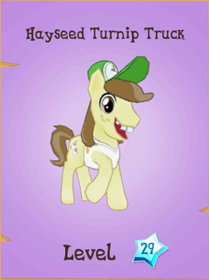 Výsledek obrázku pro mlp hayseed turnip truck