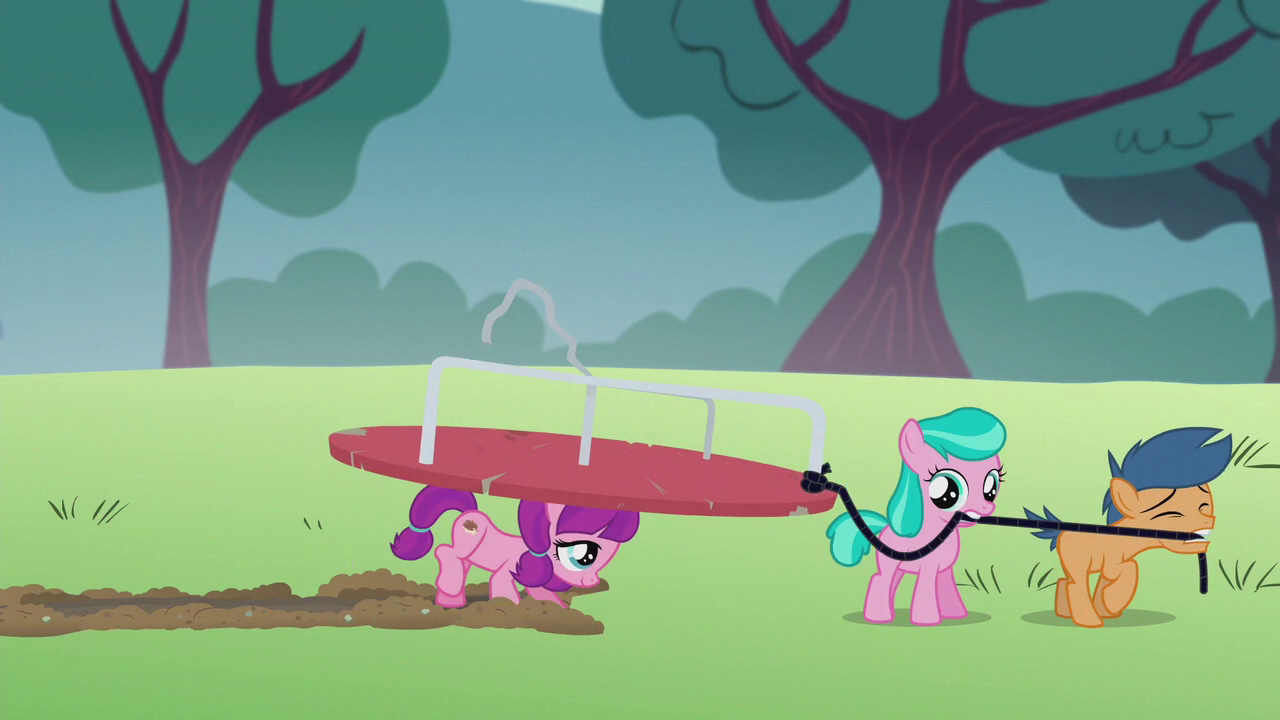 Super-strong_filly_helps_with_merry-go-r