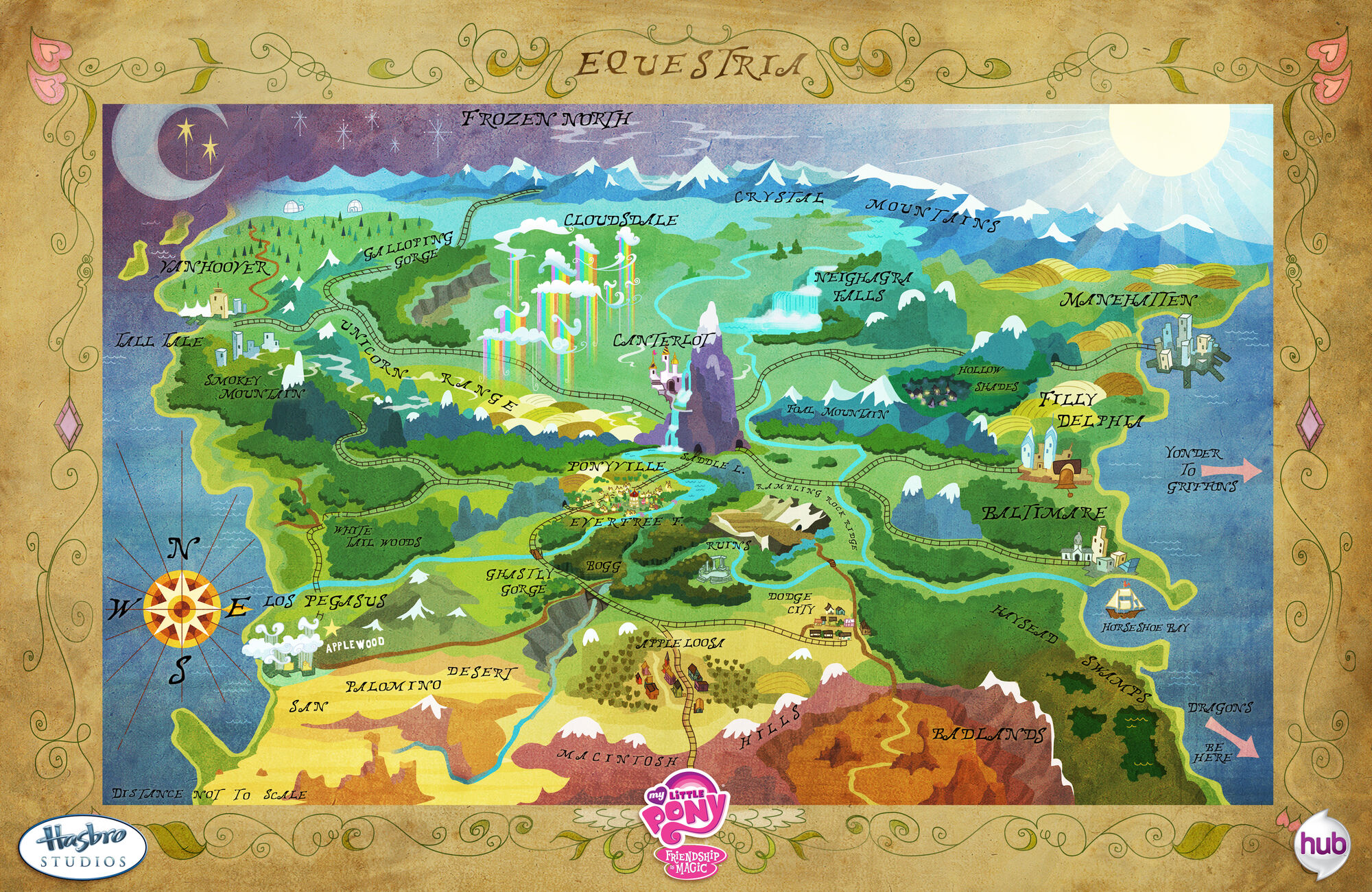 Image - Map of Equestria online version 2012-08.jpg  My Little Pony 