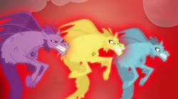 The Dazzlings' siren forms EG2