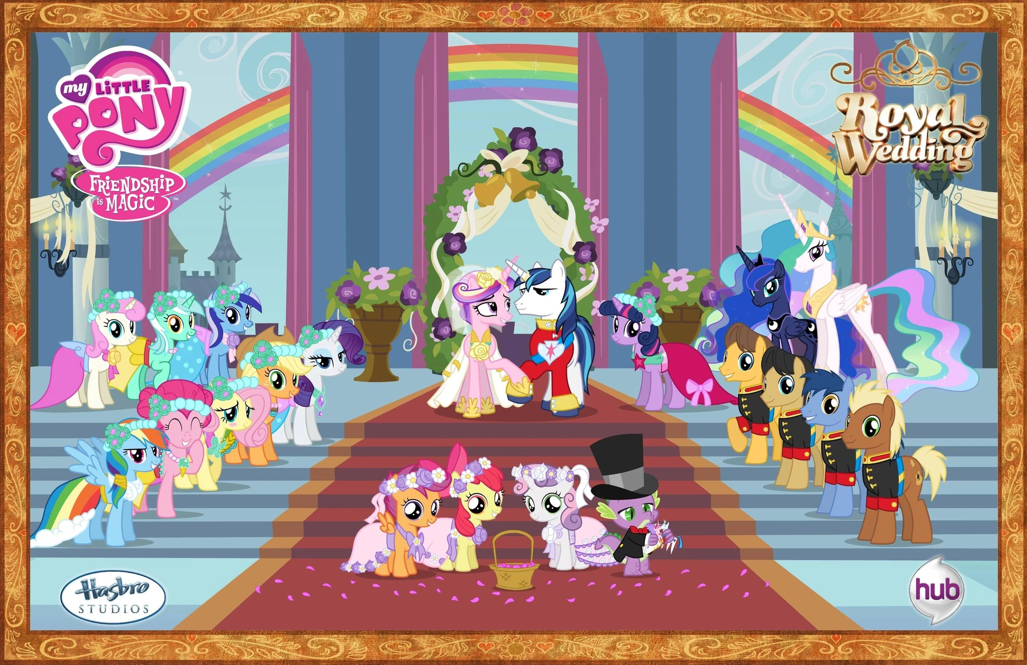 Image Royal Wedding poster.jpg My Little Pony