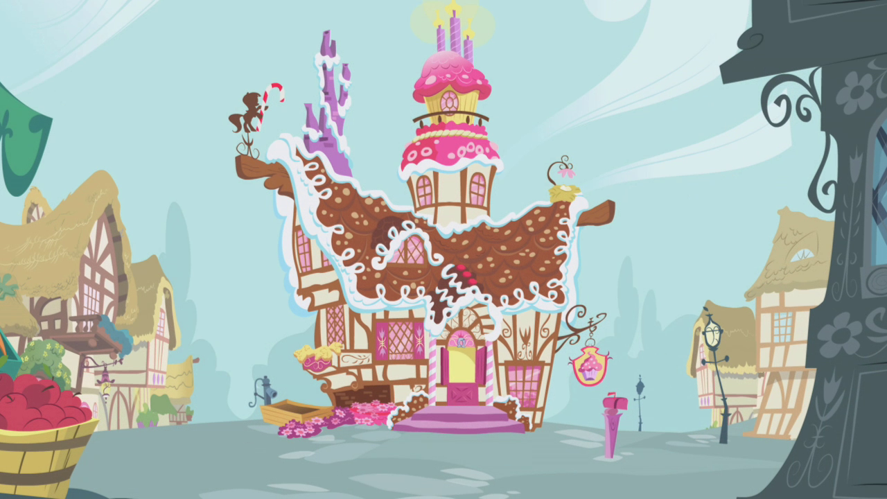 Image - Sugarcube Corner exterior S1E04.png | My Little Pony Friendship