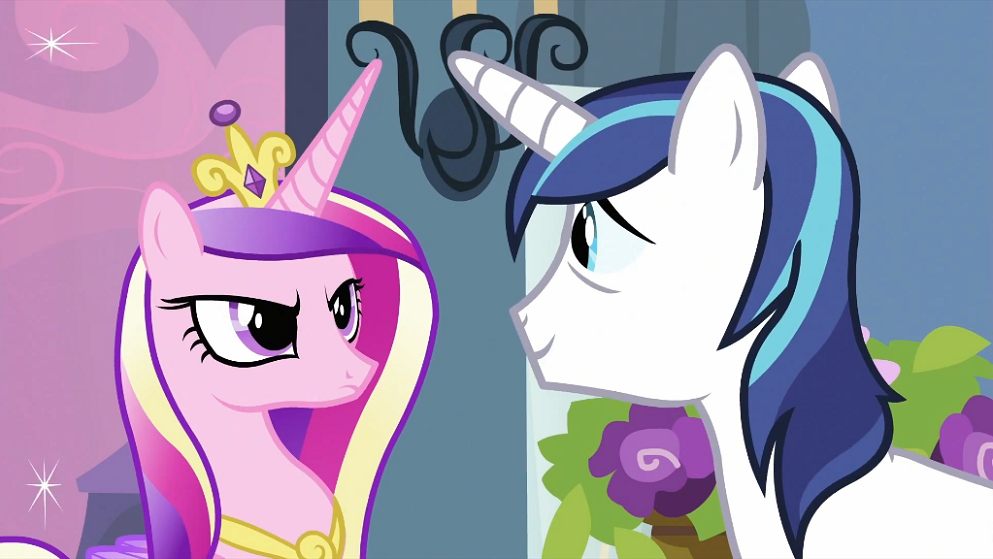 my little pony princess cadence and shining armor