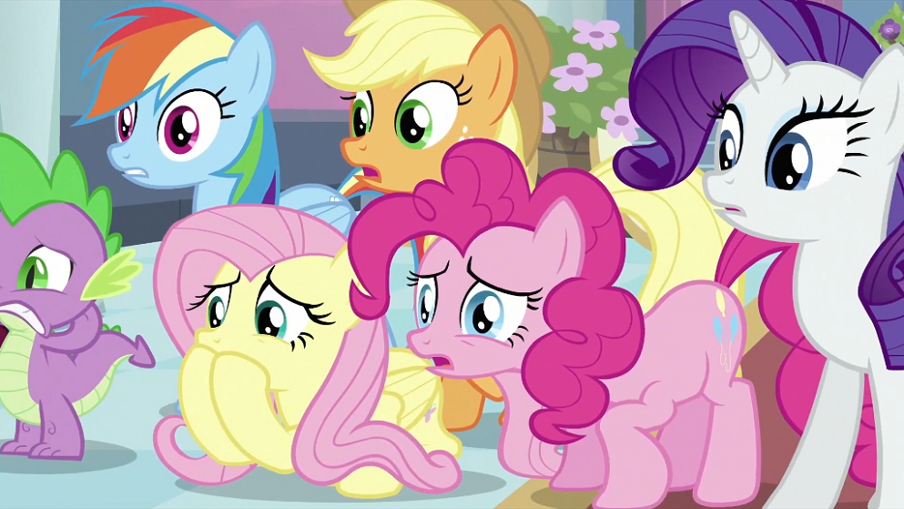Image Twilight's friends shocked S2E25.png My Little Pony