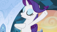 Rarity hablando refinadamente