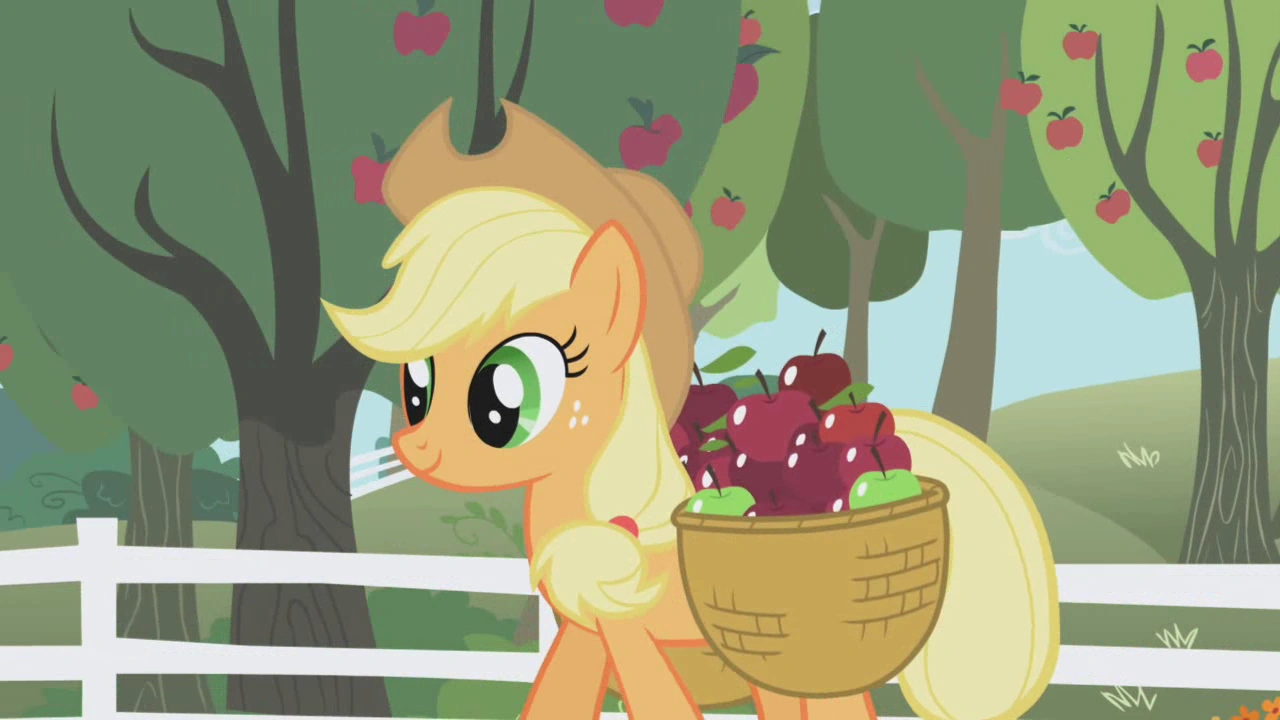 Image Applejack walking through the apple orchard S01E03.png My