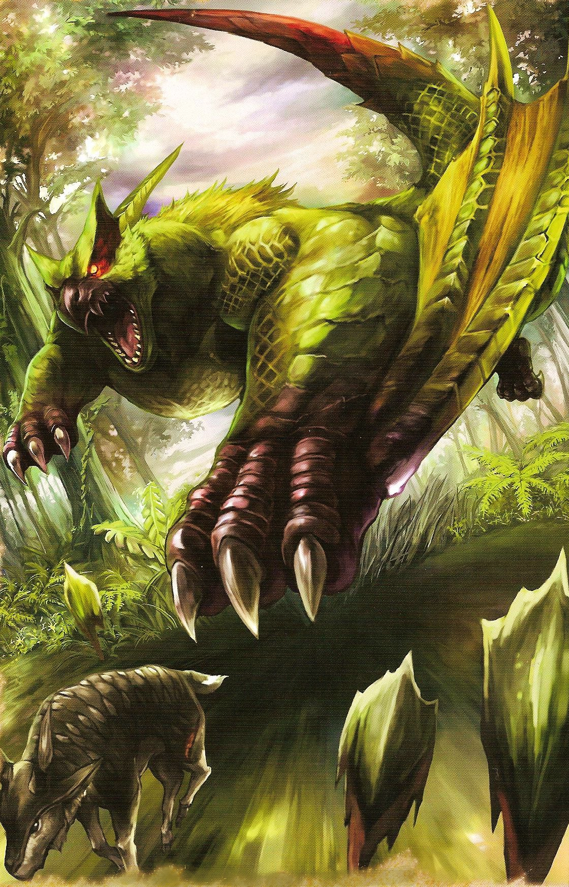 Nargacuga Vert | Wiki L'encyclopédie Moga | FANDOM powered by Wikia