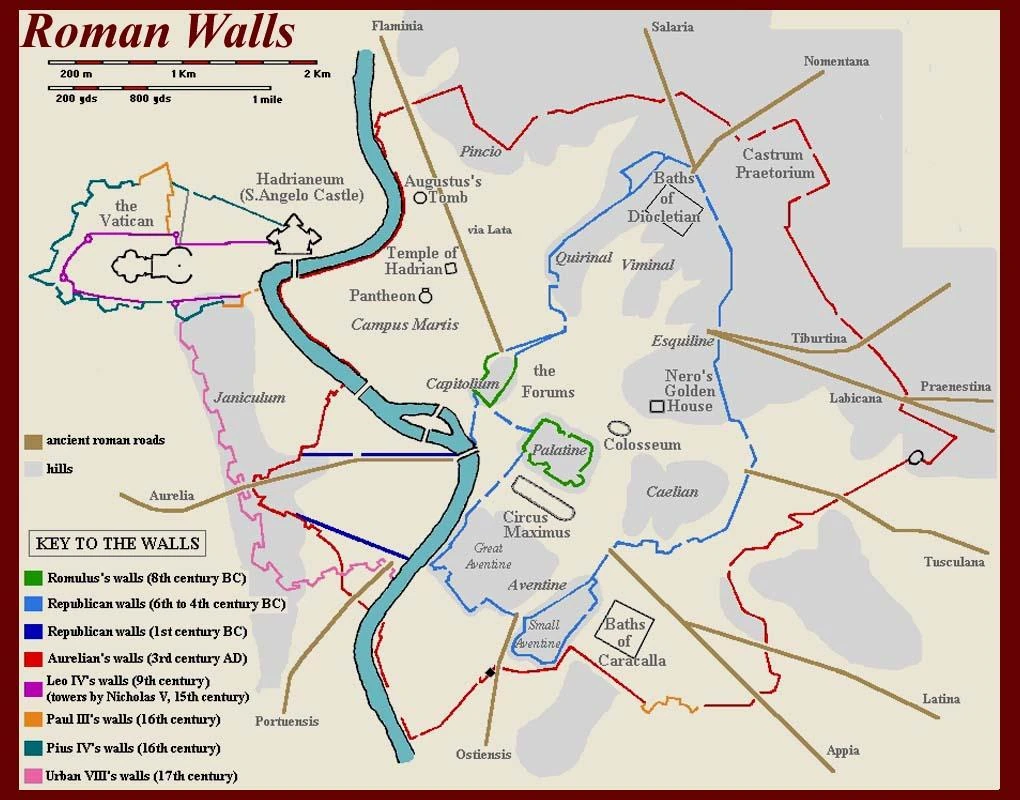 Roman Topographical Map Mons Aventinus Mons Aventinus The Aventine Hill Fandom Powered 