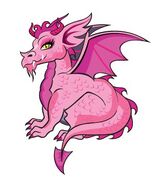 Facebook - pink mini-dragon