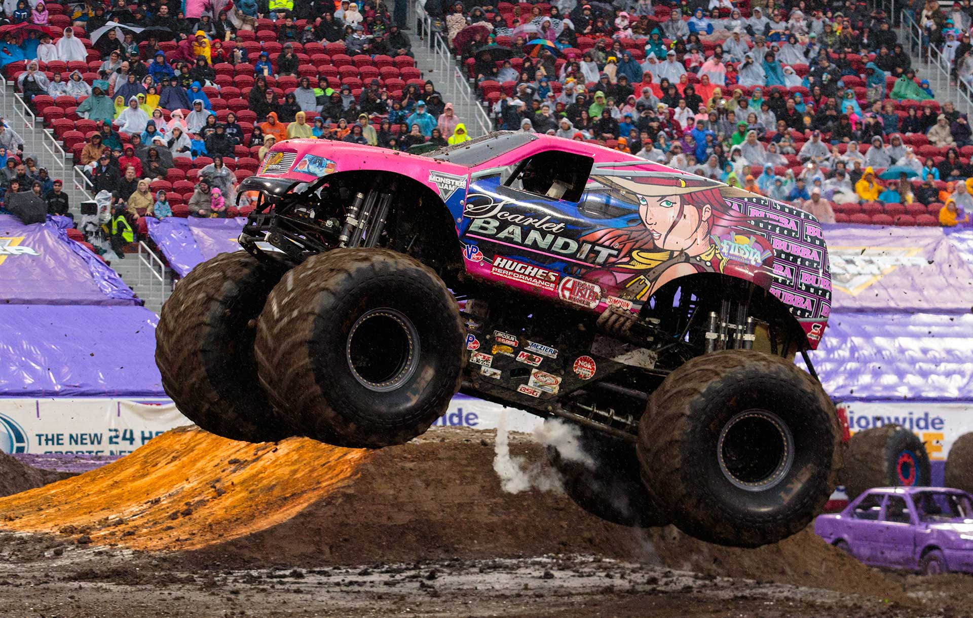 scarlet bandit monster truck toy