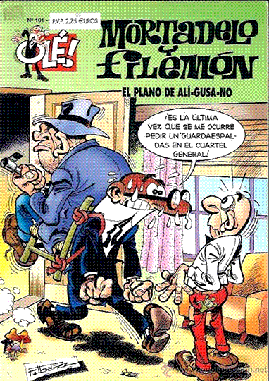 El Plano de Ali-Gusa-No - Mortadelo y Filemón