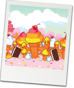 Moshi monsters ice cream game music youtube