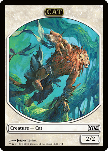 Cat Warrior Token Mtg Cat Warrior Token Mtg