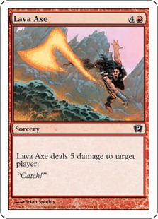 axe lava card mtg magic gathering edition 9th wikia fandom gatherer rating community mtgprice