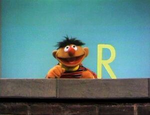 Ernie and an R
