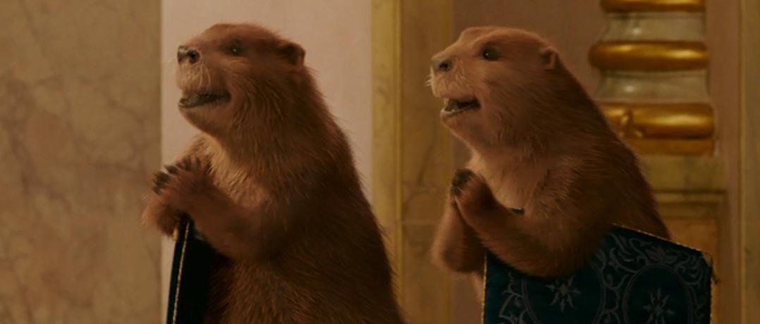 Opowieści Z Narnii Wizyta U Bobrów Państwo bobrowie | Narnia Wiki | Fandom powered by Wikia